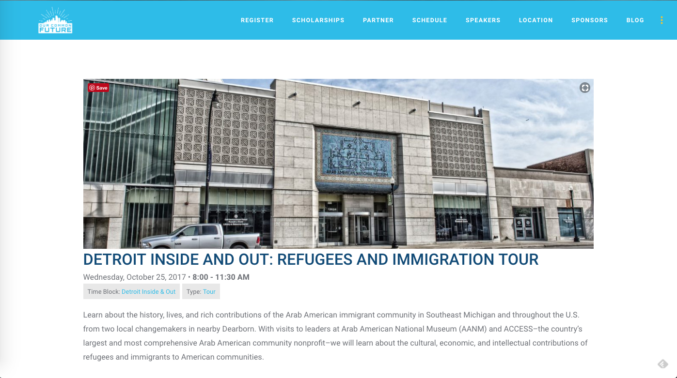 Detroit Inside And Out: Refugees And Immigration Tour